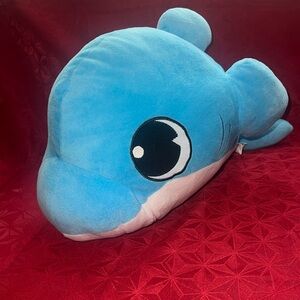 Blue shark stuffed animal
